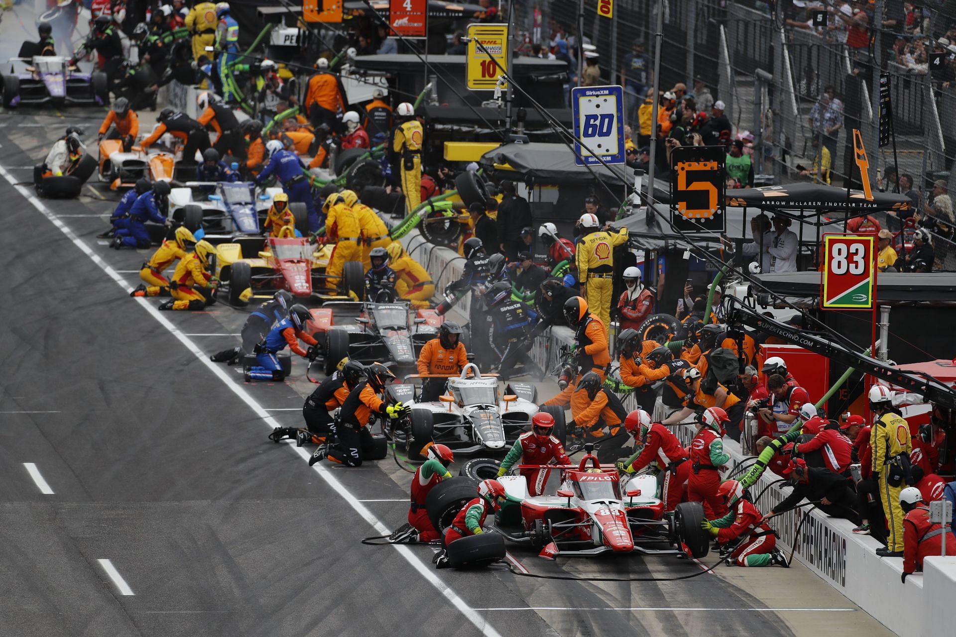 PREMA's Shwartzman at the 109th Running Of The Indianapolis 500 - Source: Getty